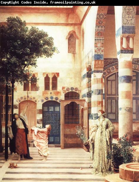 Lord Frederic Leighton Old Damascus The Jewish Quarter
